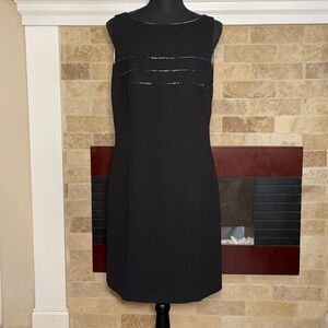 Vintage CDC Wear black shift dress